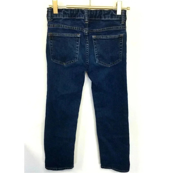 GAP kids  Blue Denim Five Pocket Style Straight Jeans Size 8 - Picture 2 of 10